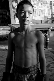 Boxing portrait