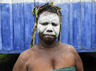 PNG woman