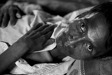 dying man